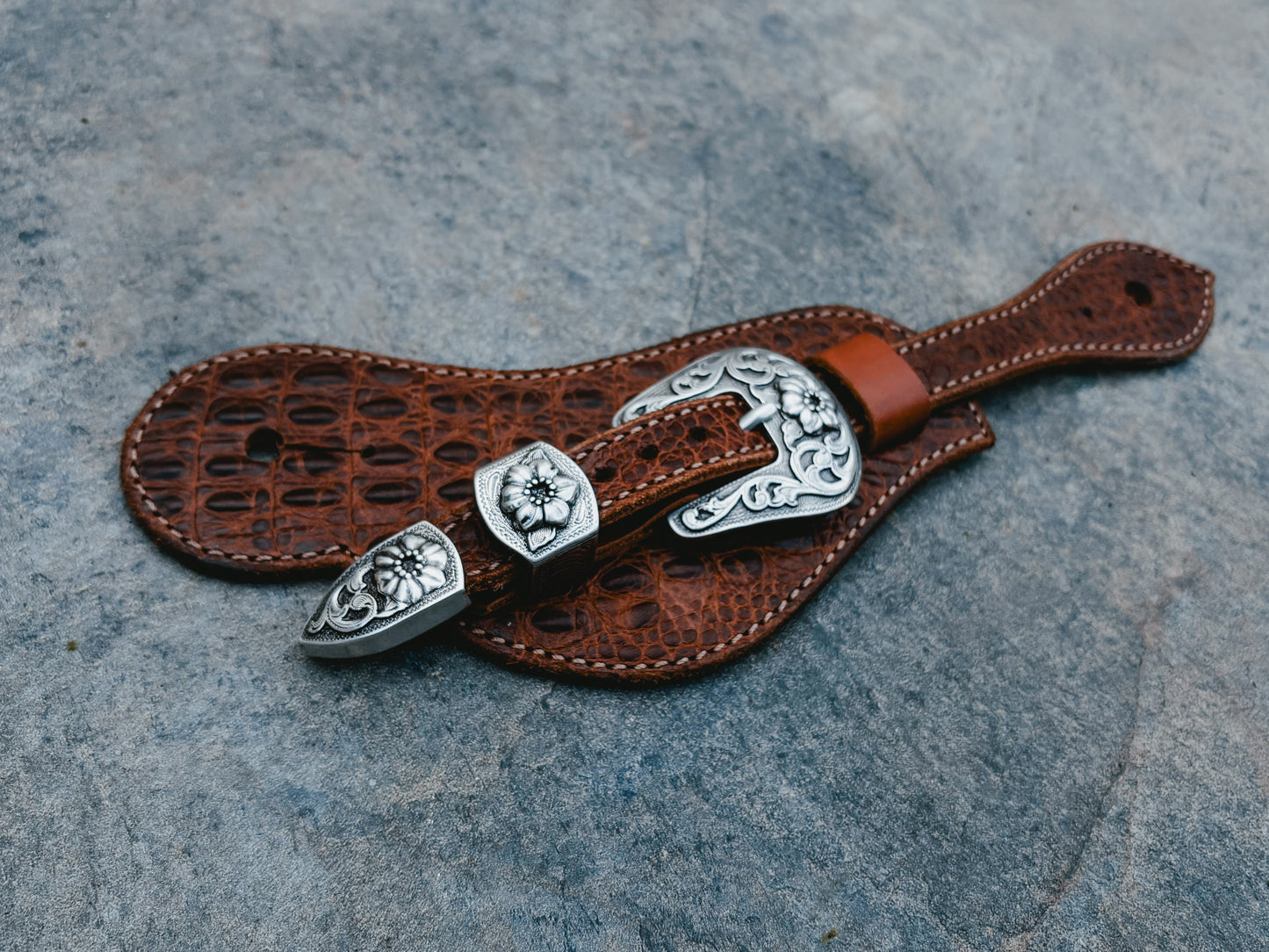 Floral Vienna Spur Strap