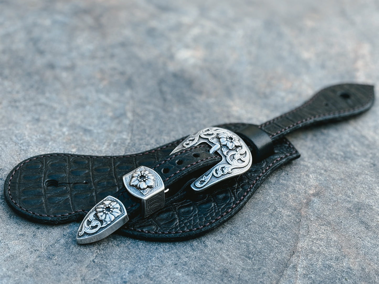 Floral Amsterdam Spur Straps