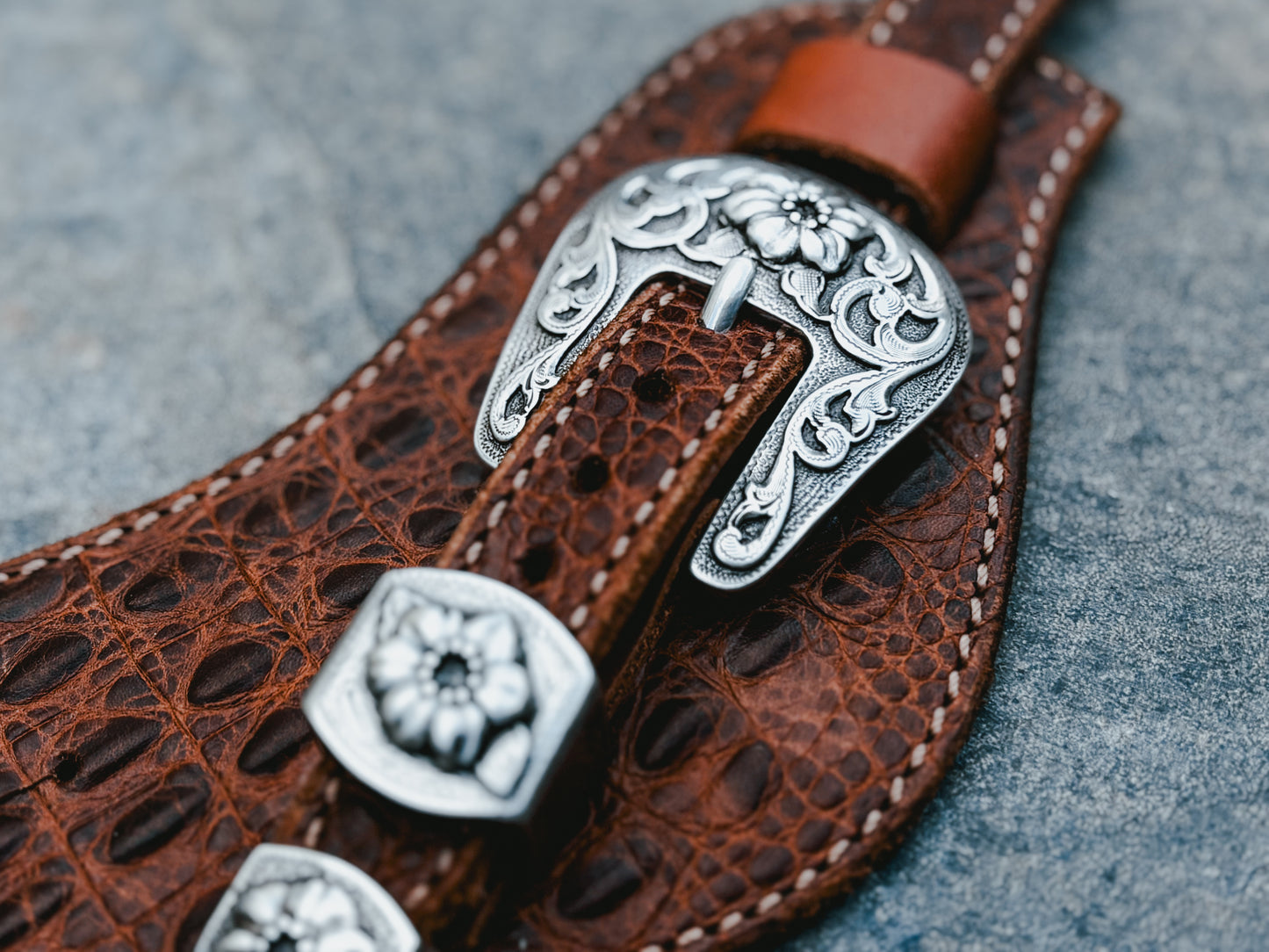 Floral Vienna Spur Strap