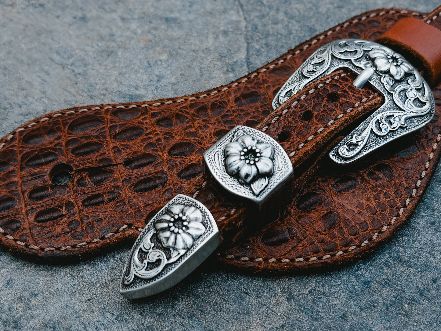 Floral Vienna Spur Strap