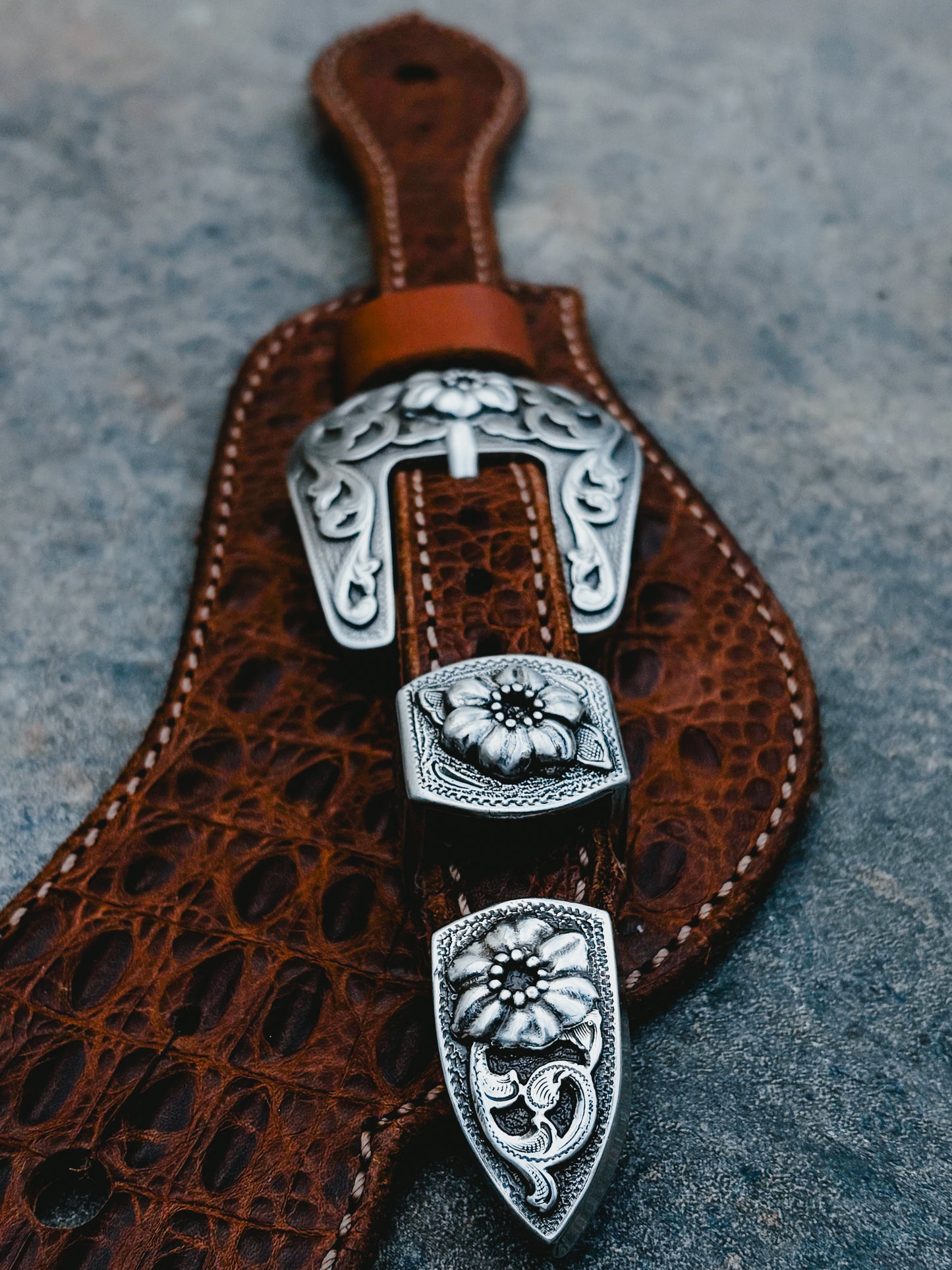 Floral Vienna Spur Strap